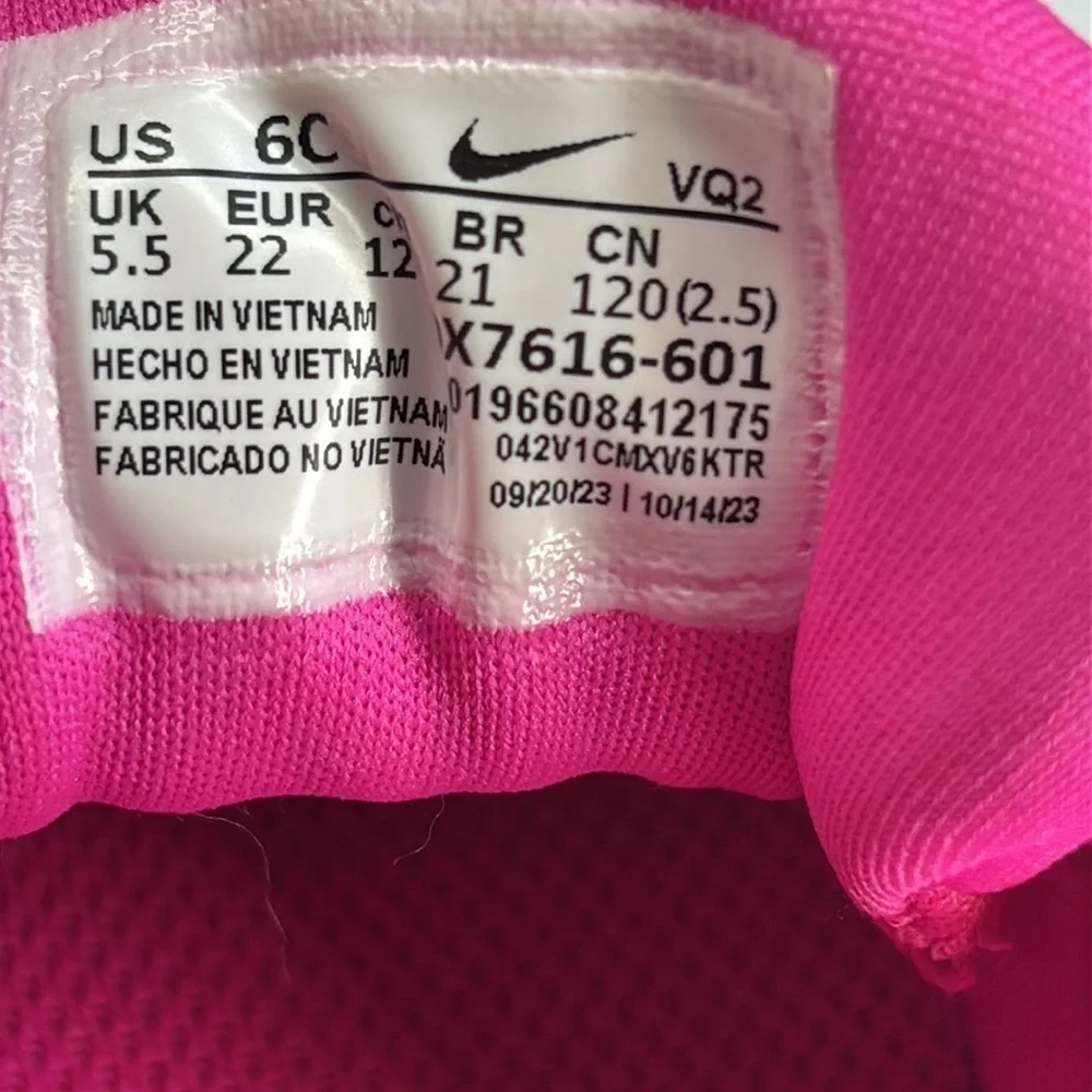 Nike Star Runner Pink Kids Sneakers Size 6C Toddler Athletic Shoes